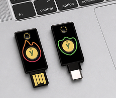 YubiKey with YubiStyle cover